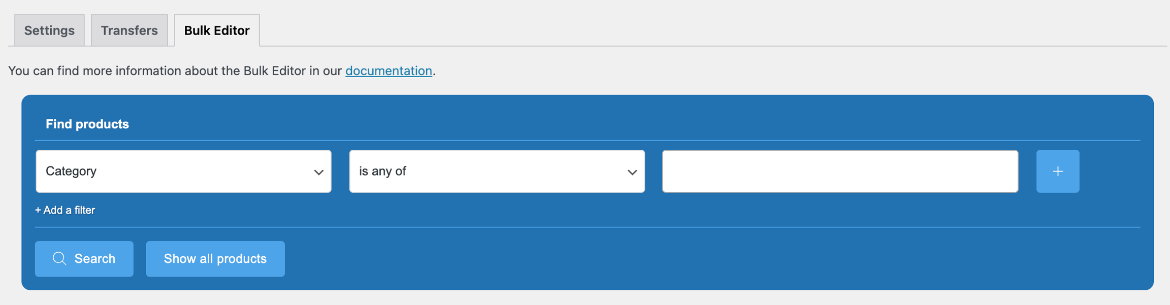 Split Pay Plugin Bulk Editor